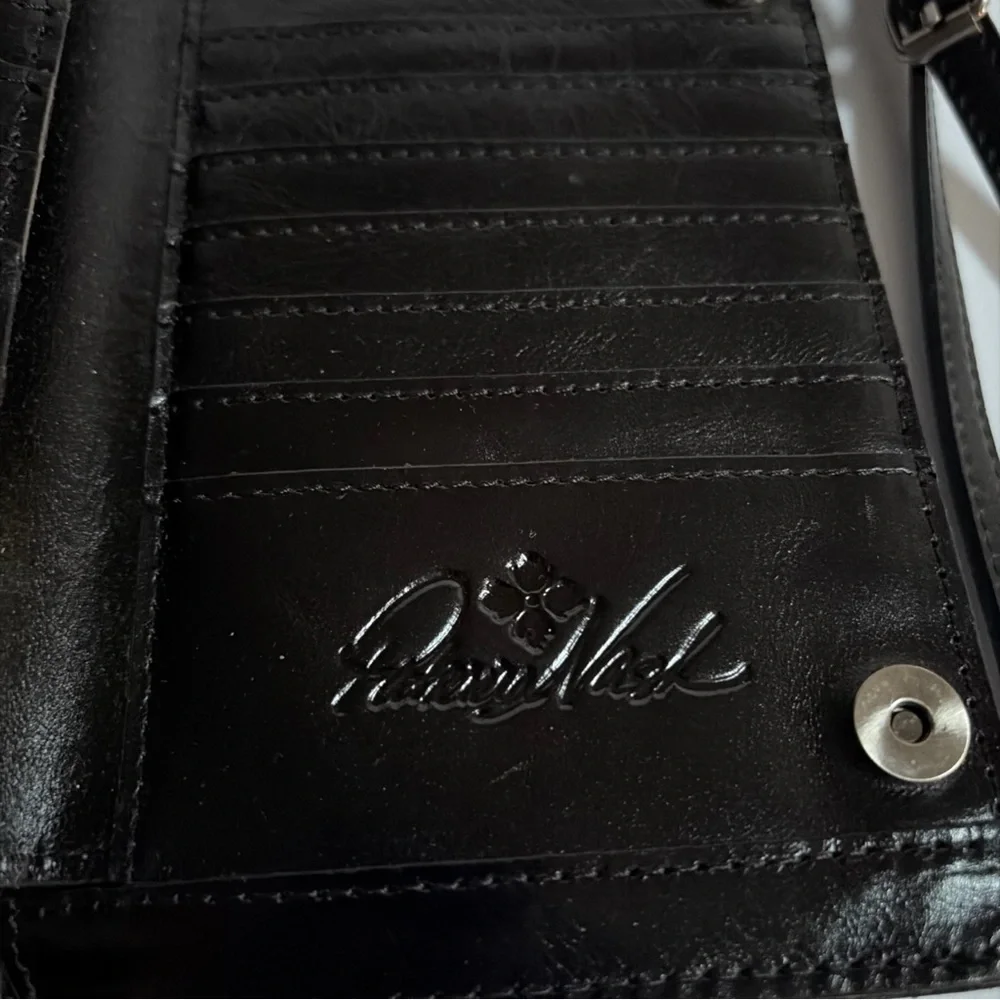 Patricia Nash Chiavella Phone Black Crossbody Bag Wallet NWOT - Picture 10 of 12